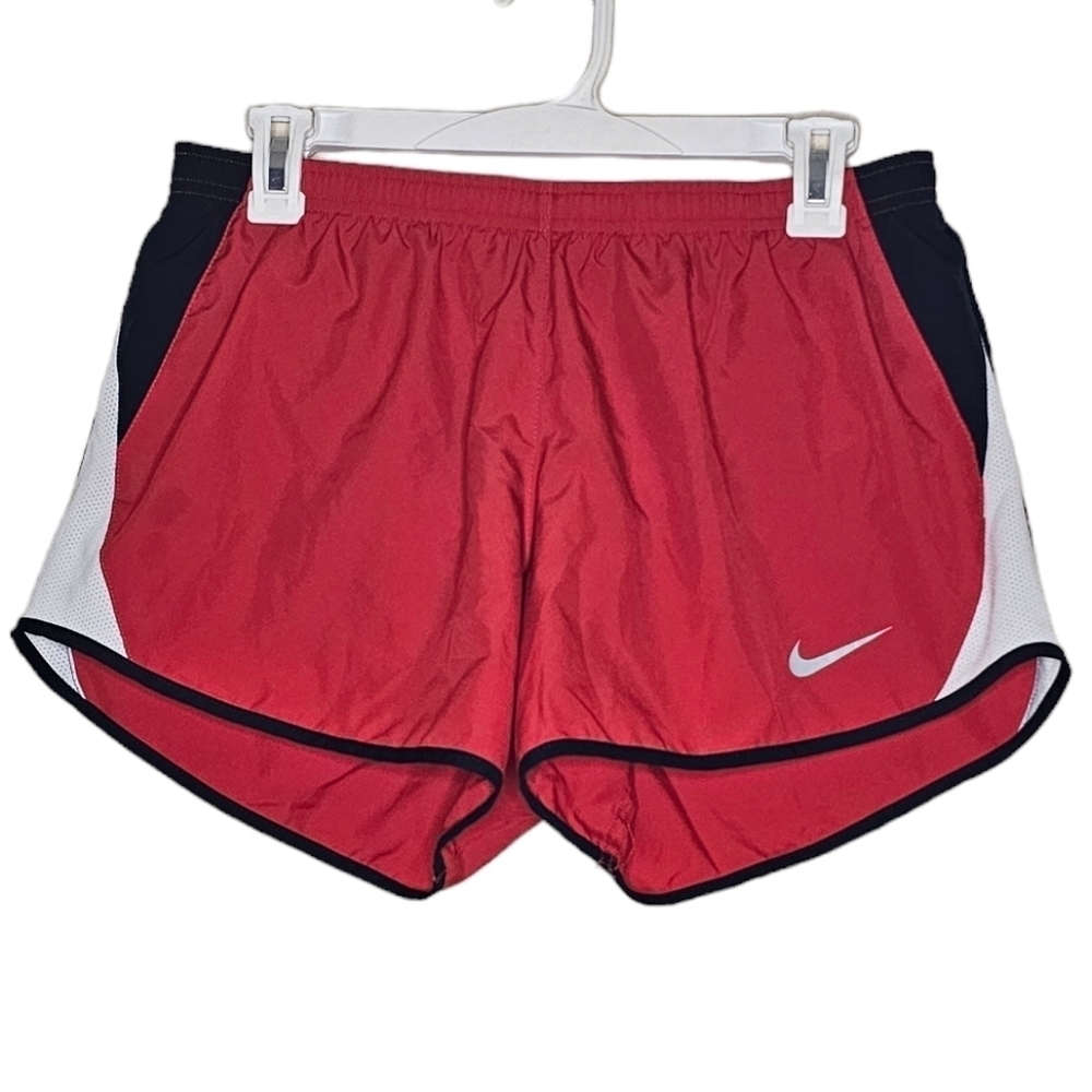 Nike Running Shorts Size Large Red, White & Navy